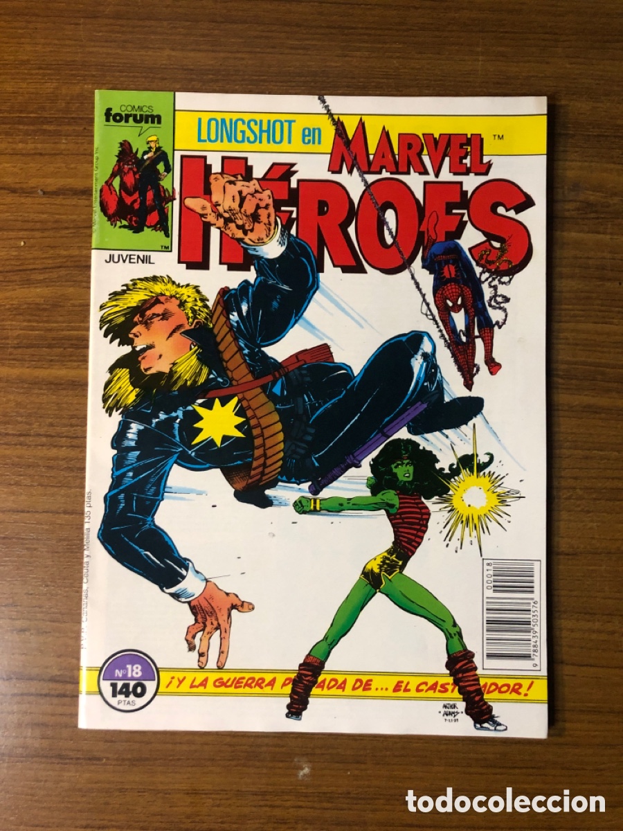C&oacute;mics: MARVEL H&Eacute;ROES,N&Uacute;MERO 18,(EDITORIAL FORUM) - Foto 1