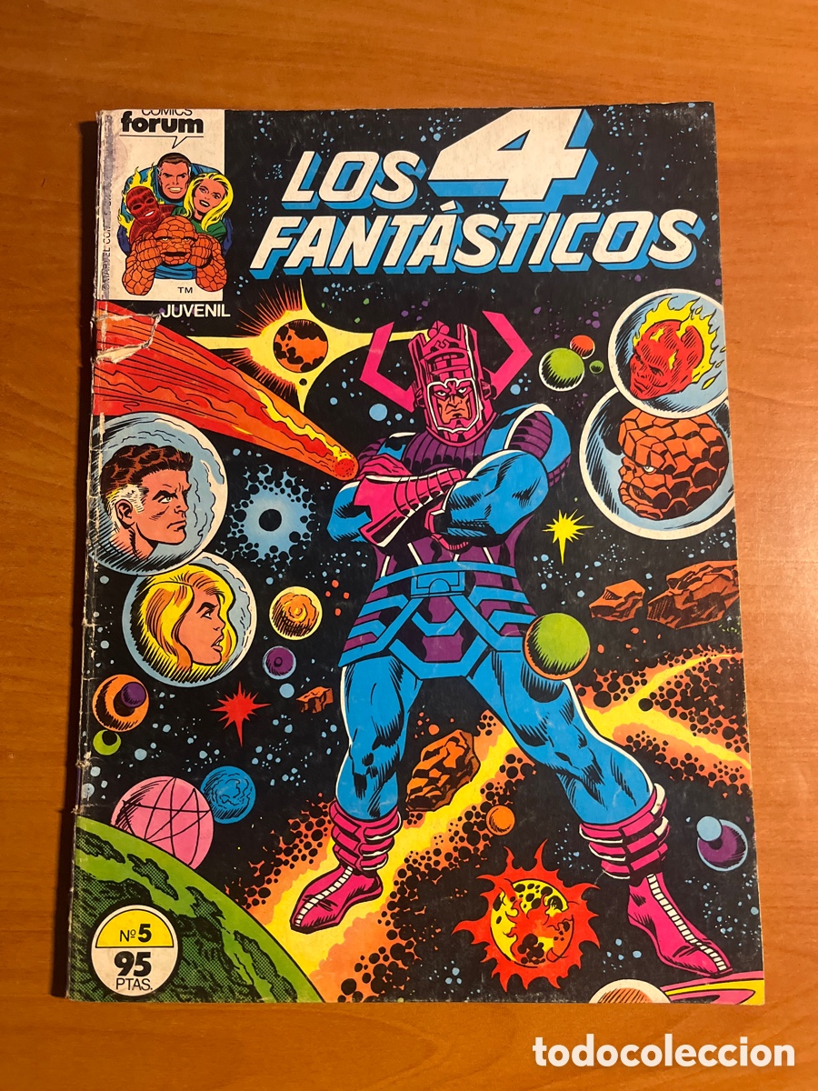 C&oacute;mics: LOS 4 FANT&Aacute;STICOS, N&Uacute;MERO 5, (EDITORIAL F&Oacute;RUM) - Foto 1