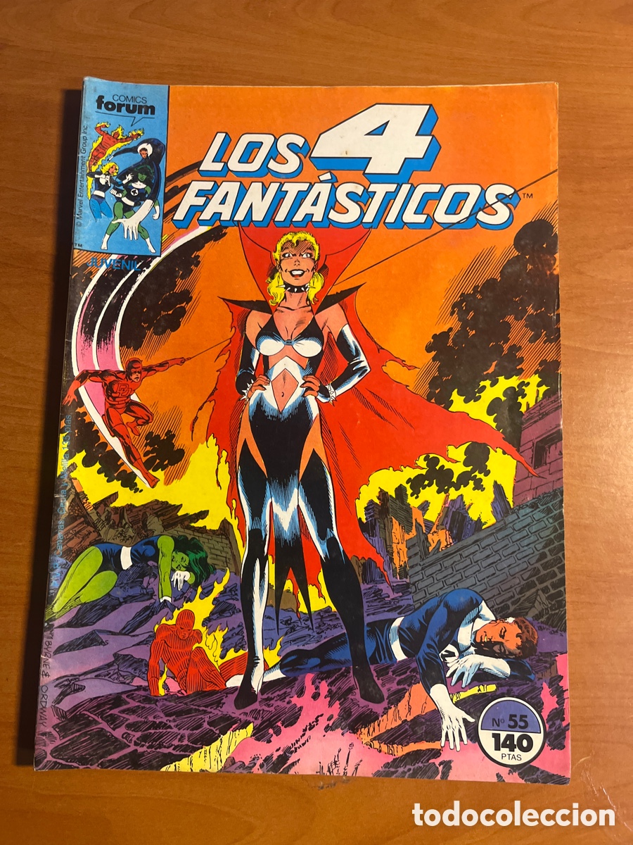 C&oacute;mics: LOS 4 FANT&Aacute;STICOS, N&Uacute;MERO 55, (EDITORIAL F&Oacute;RUM) - Foto 1