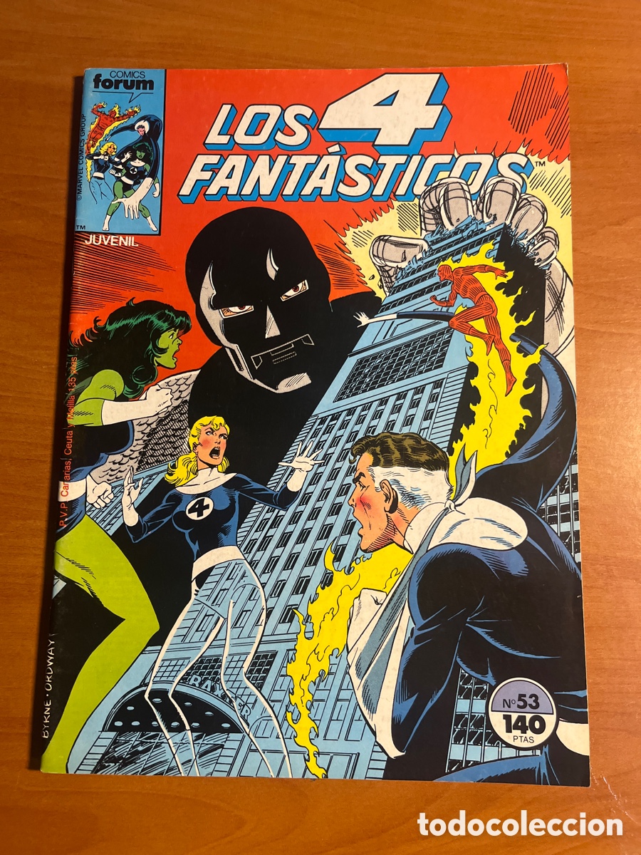 C&oacute;mics: LOS 4 FANT&Aacute;STICOS, N&Uacute;MERO 53, (EDITORIAL F&Oacute;RUM) - Foto 1