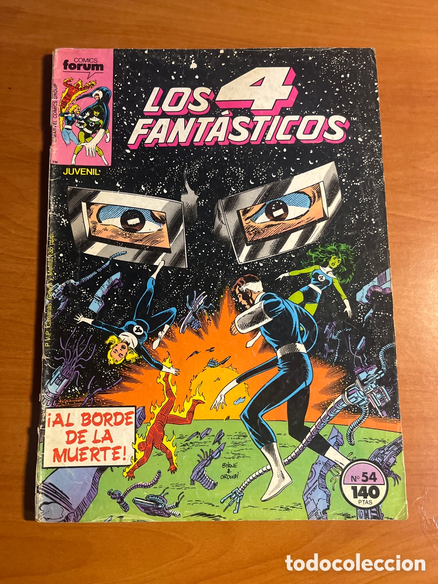 C&oacute;mics: LOS 4 FANT&Aacute;STICOS, N&Uacute;MERO 54, (EDITORIAL F&Oacute;RUM) - Foto 1