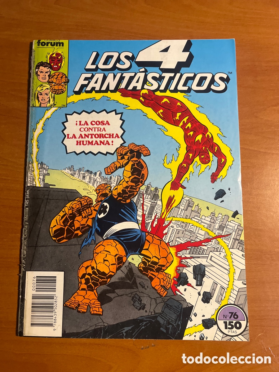 C&oacute;mics: LOS 4 FANT&Aacute;STICOS, N&Uacute;MERO 76, (EDITORIAL F&Oacute;RUM) - Foto 1