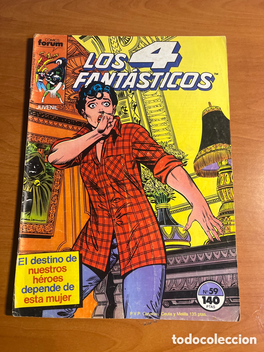 C&oacute;mics: LOS 4 FANT&Aacute;STICOS, N&Uacute;MERO 59, (EDITORIAL F&Oacute;RUM) - Foto 1
