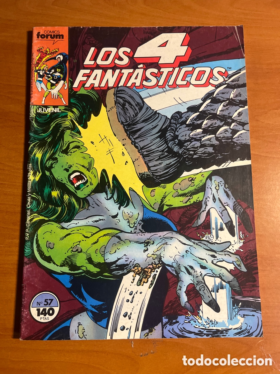 C&oacute;mics: LOS 4 FANT&Aacute;STICOS, N&Uacute;MERO 57, (EDITORIAL F&Oacute;RUM) - Foto 1