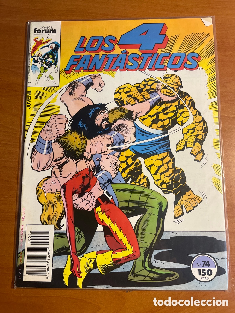 C&oacute;mics: LOS 4 FANT&Aacute;STICOS, N&Uacute;MERO 74, (EDITORIAL F&Oacute;RUM) - Foto 1