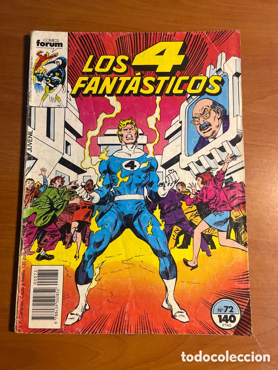 C&oacute;mics: LOS 4 FANT&Aacute;STICOS, N&Uacute;MERO 72, (EDITORIAL F&Oacute;RUM) - Foto 1