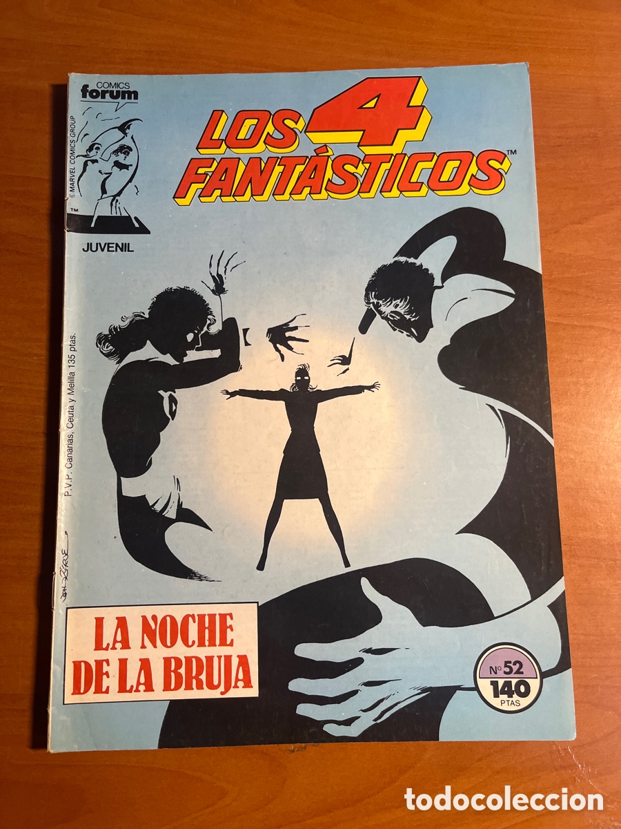 C&oacute;mics: LOS 4 FANT&Aacute;STICOS, N&Uacute;MERO 52, (EDITORIAL F&Oacute;RUM) - Foto 1
