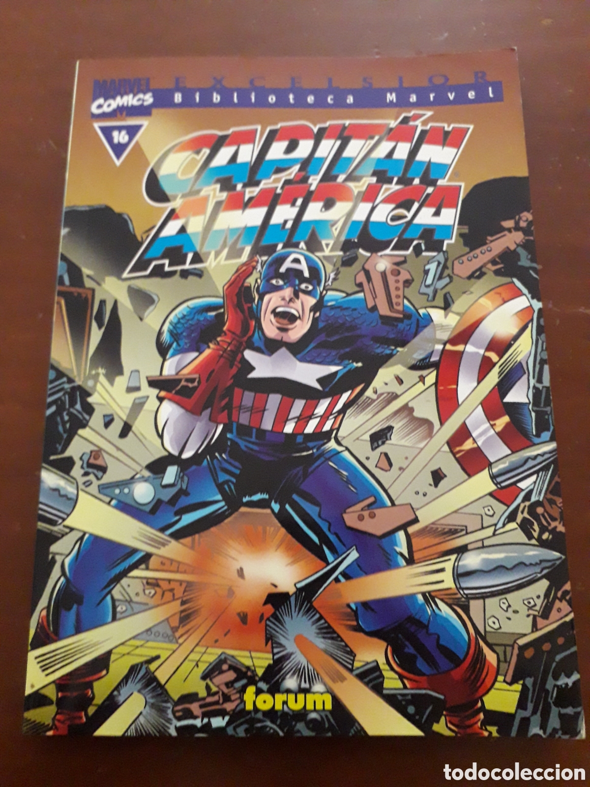C&oacute;mics: BIBLIOTECA MARVEL CAPIT&Aacute;N AM&Eacute;RICA TOMO 16 - Foto 1