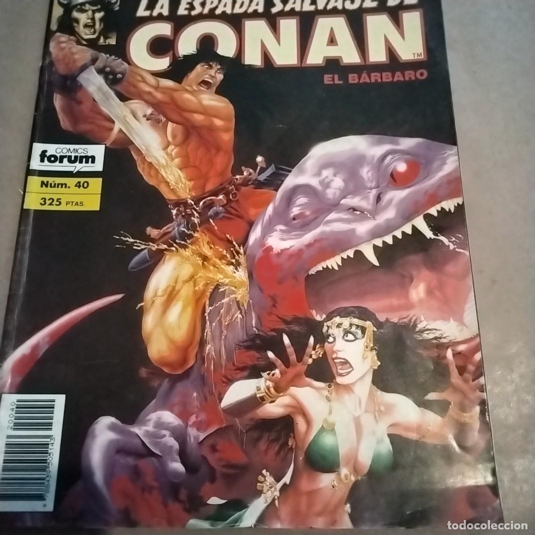 C&oacute;mics: LA ESPADA SALVAJE DE CONAN NUMERO 40 FORUM - Foto 1