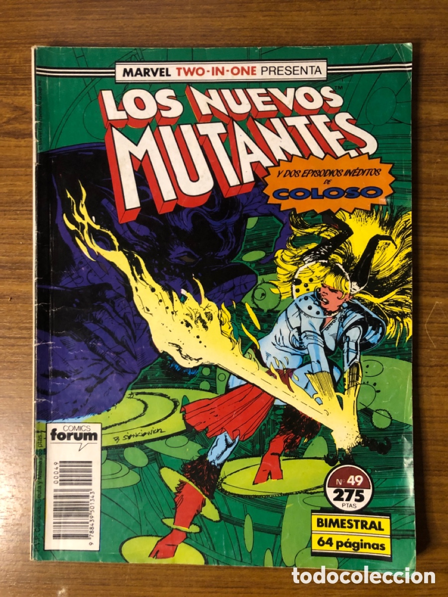C&oacute;mics: LOS NUEVOS MUTANTES,N&Uacute;MERO 49,(EDITORIAL FORUM) - Foto 1