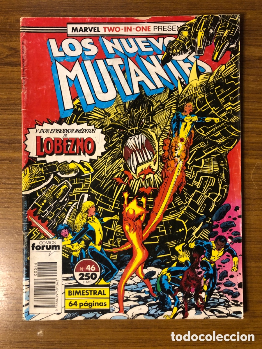 C&oacute;mics: LOS NUEVOS MUTANTES,N&Uacute;MERO 46,(EDITORIAL FORUM) - Foto 1