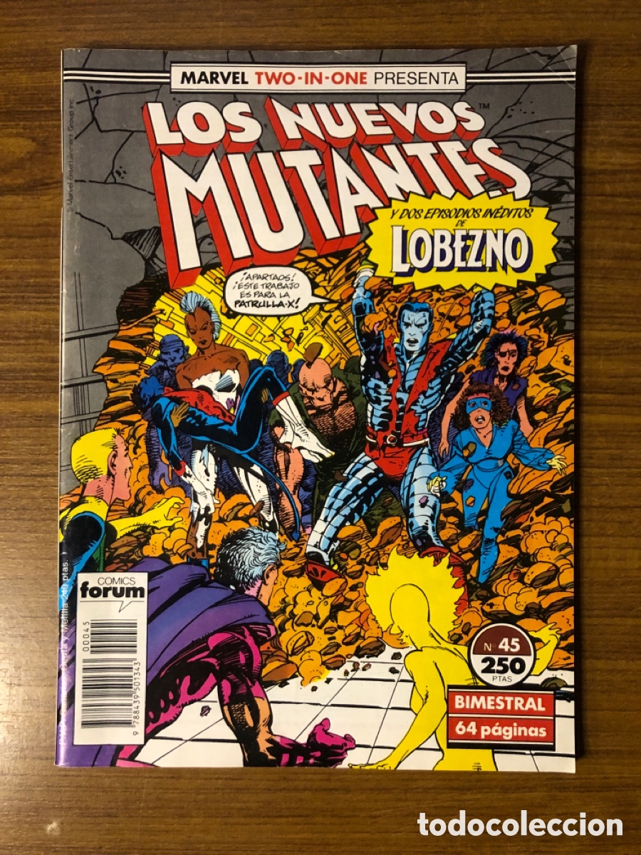 C&oacute;mics: LOS NUEVOS MUTANTES,N&Uacute;MERO 45,(EDITORIAL FORUM) - Foto 1