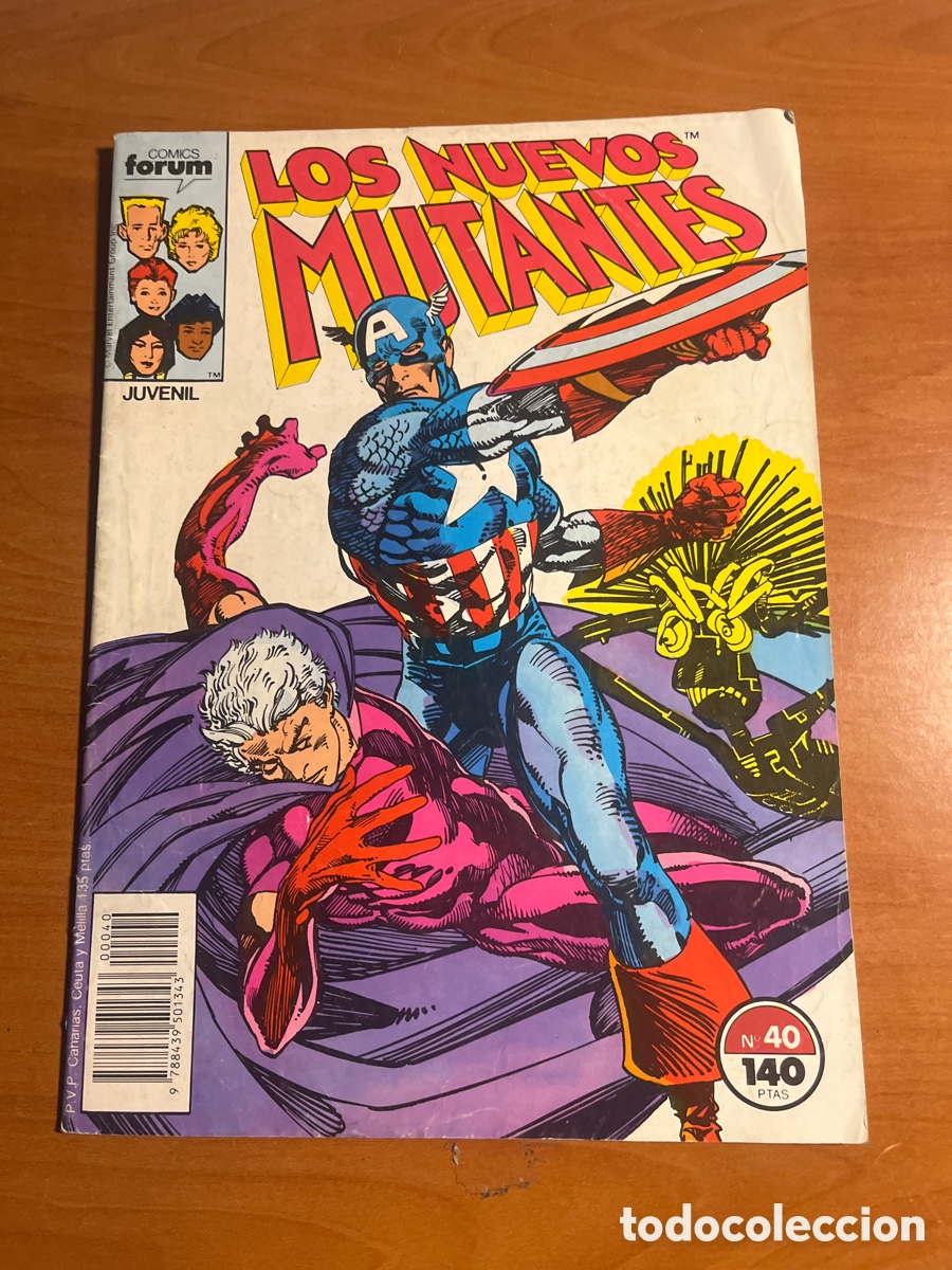 C&oacute;mics: LOS NUEVOS MUTANTES, N&Uacute;MERO 40, (EDITORIAL F&Oacute;RUM) - Foto 1