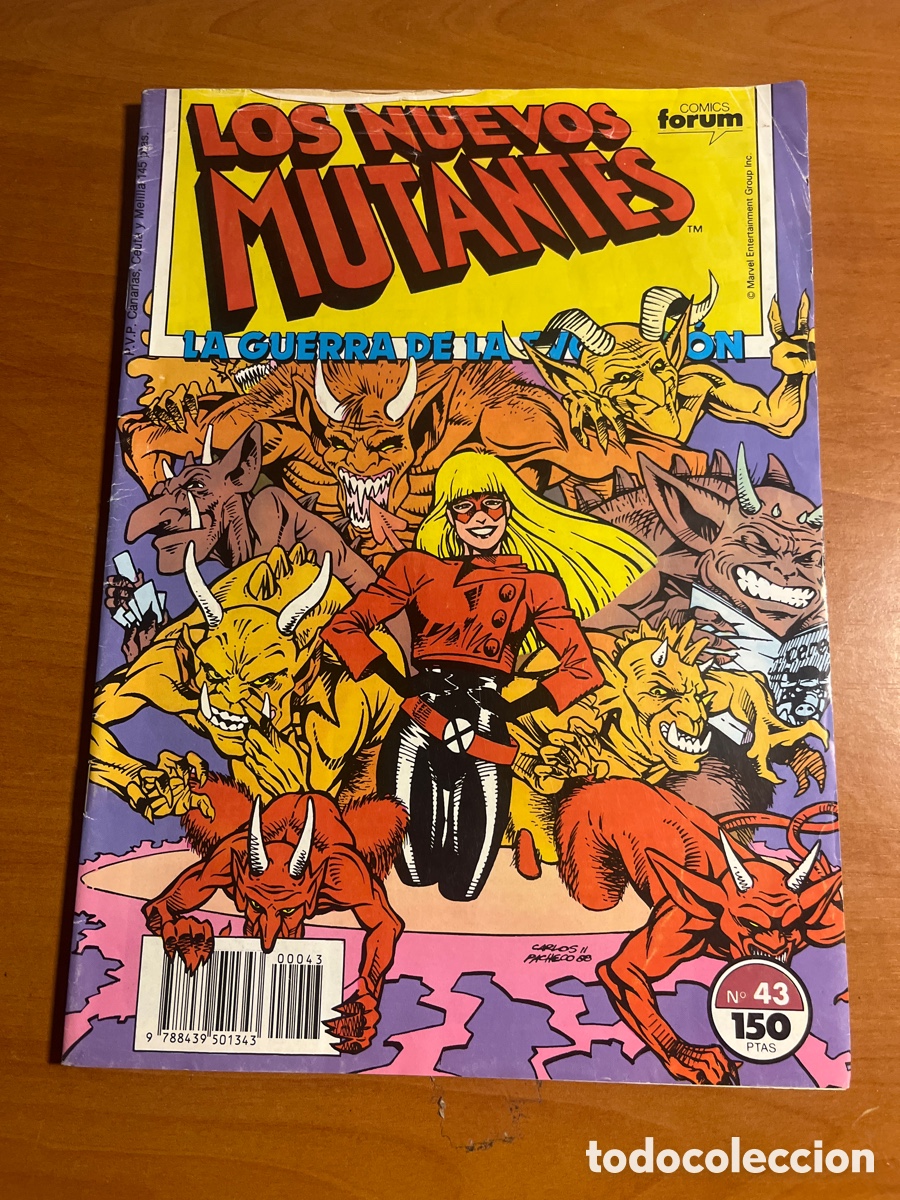 C&oacute;mics: LOS NUEVOS MUTANTES, N&Uacute;MERO 43, (EDITORIAL F&Oacute;RUM) - Foto 1