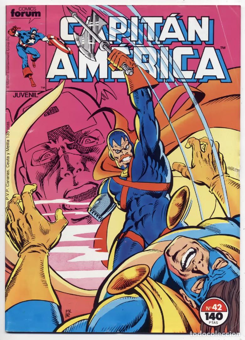 C&oacute;mics: CAPITAN AMERICA N&ordm; 42 COMICS FORUM MARVEL PLANETA 1987 - Foto 1