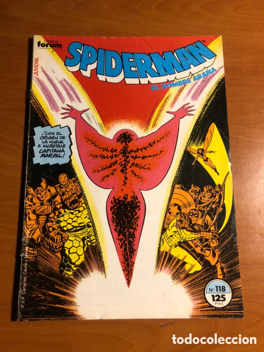 C&oacute;mics: SPIDERMAN, N&Uacute;MERO 118, (EDITORIAL FORUM) - Foto 1