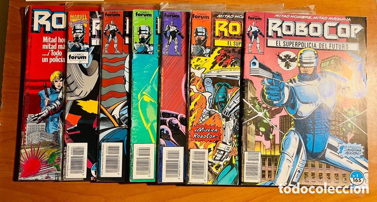 C&oacute;mics: ROBOCOP, N&Uacute;MEROS 1 AL 6 y CINECOMIC, (EDITORIAL F&Oacute;RUM) - Foto 1