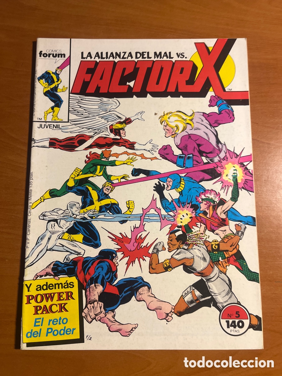 C&oacute;mics: FACTOR X, N&Uacute;MERO 5, (EDITORIAL F&Oacute;RUM) - Foto 1