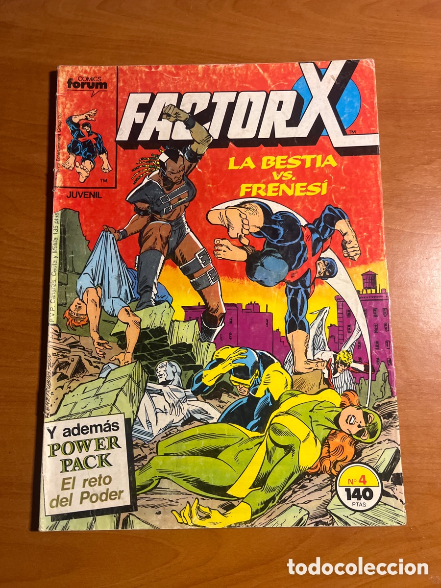 C&oacute;mics: FACTOR X, N&Uacute;MERO 4, (EDITORIAL F&Oacute;RUM) - Foto 1