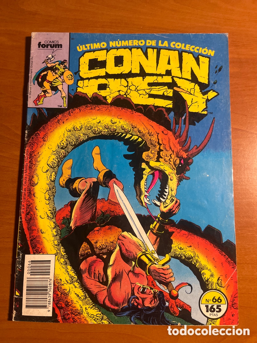 C&oacute;mics: CONAN REY, N&Uacute;MERO 66, (EDITORIAL F&Oacute;RUM), EL &Uacute;LTIMO!! - Foto 1