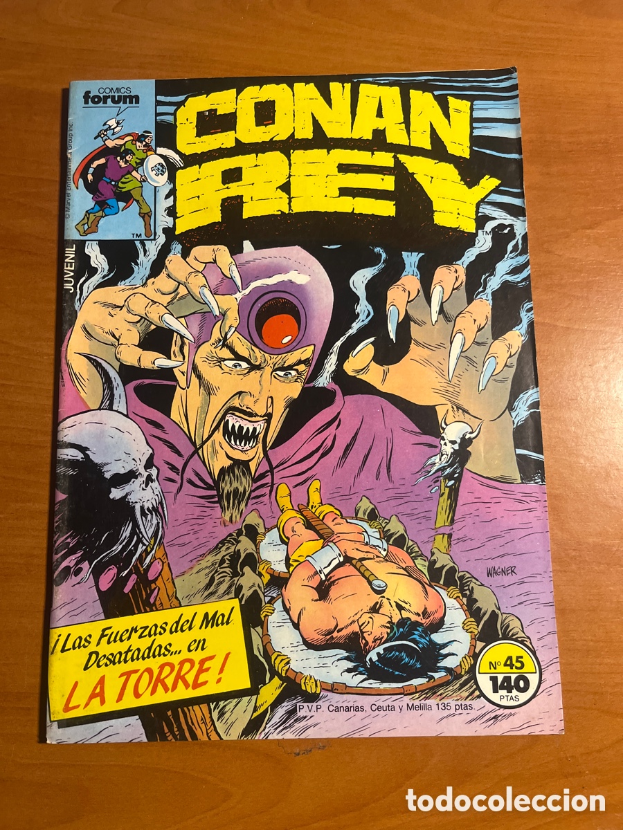 C&oacute;mics: CONAN REY, N&Uacute;MERO 45, (EDITORIAL F&Oacute;RUM) - Foto 1