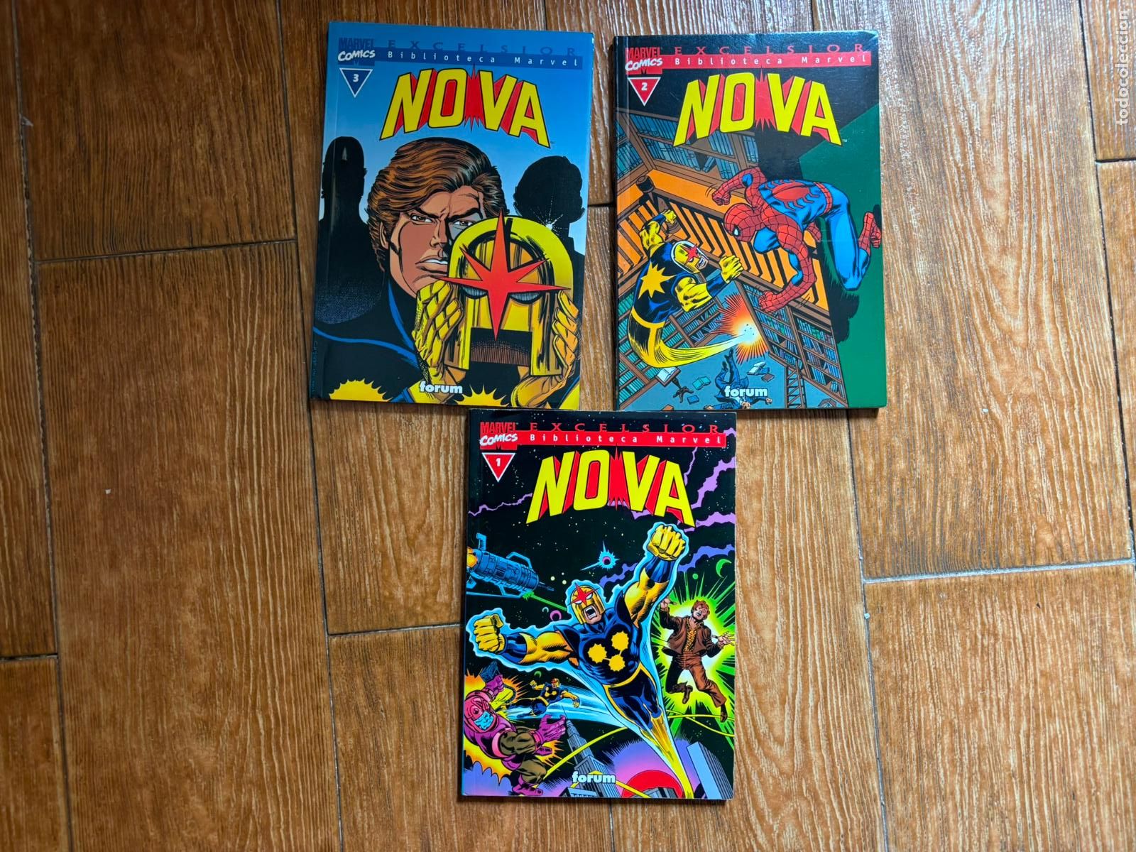 C&oacute;mics: NOVA - BIBIOTECA MARVEL EXCELSIOR 3 NUMEROS - FORUM COLECCION COMPLETA - Foto 1