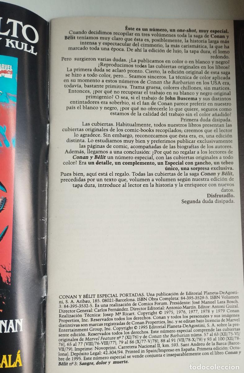 C&oacute;mics: Revistas especiales Conan - Foto 2