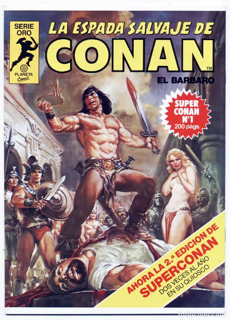 C&oacute;mics: GRAPA VOL.1 CONAN REY N&ordm; 61 EDICIONES FORUM MARVEL 1990 COMO NUEVO - Foto 2