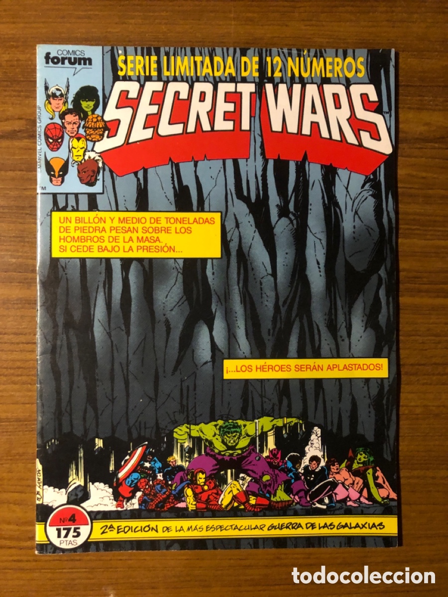 C&oacute;mics: SECRET WARS,N&Uacute;MERO 4,(EDITORIAL FORUM) - Foto 1