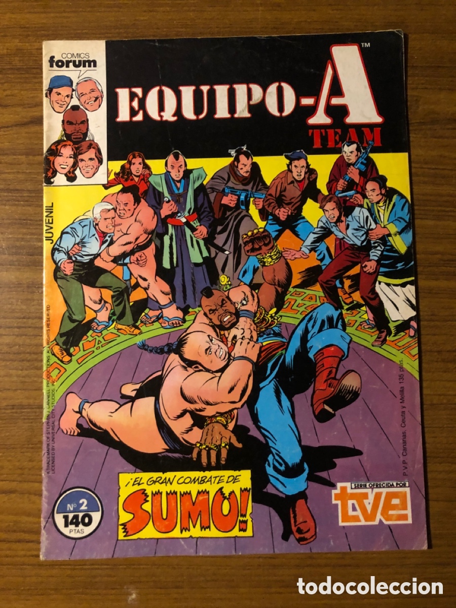 C&oacute;mics: EQUIPO A,N&Uacute;MERO 2,(EDITORIAL FORUM) - Foto 1