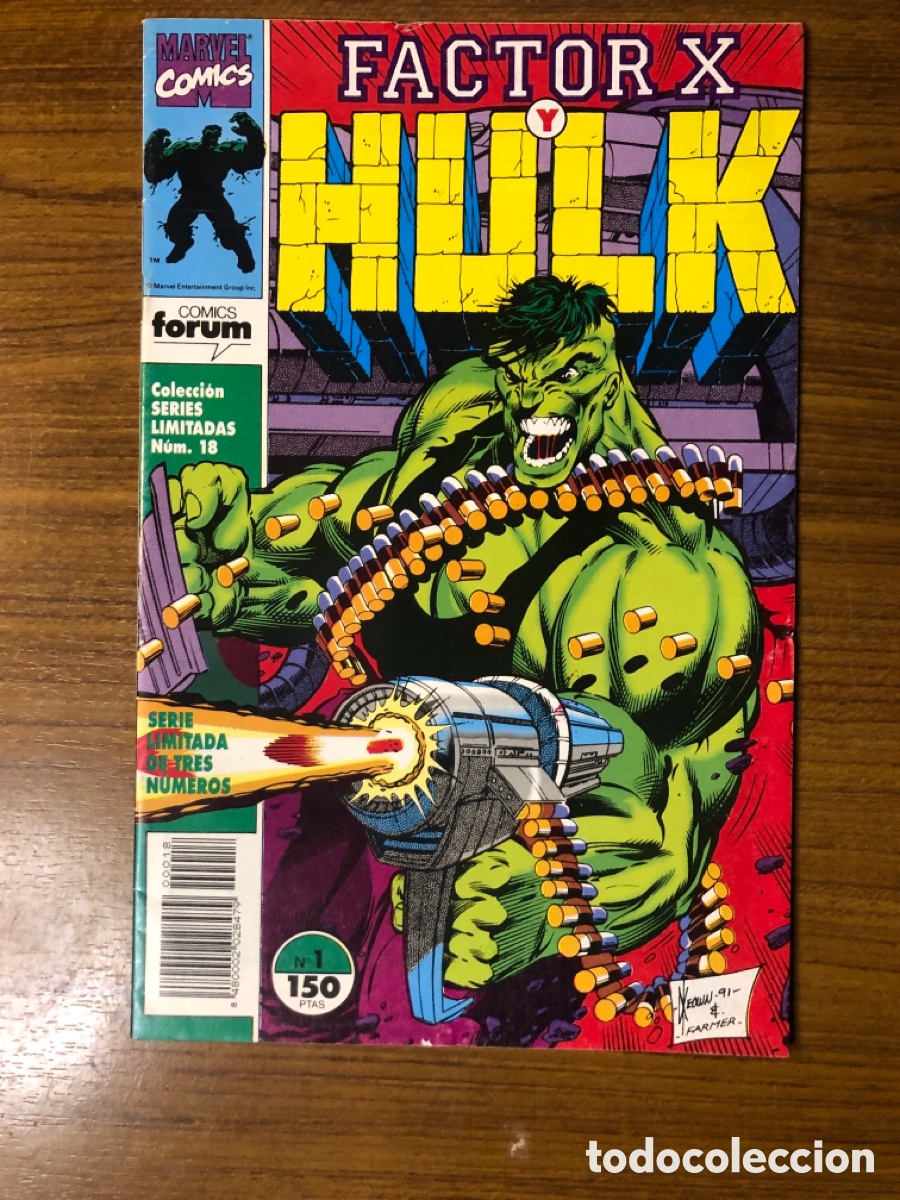 C&oacute;mics: FACTOR X Y HULK,N&Uacute;MERO 1,(EDITORIAL FORUM) - Foto 1