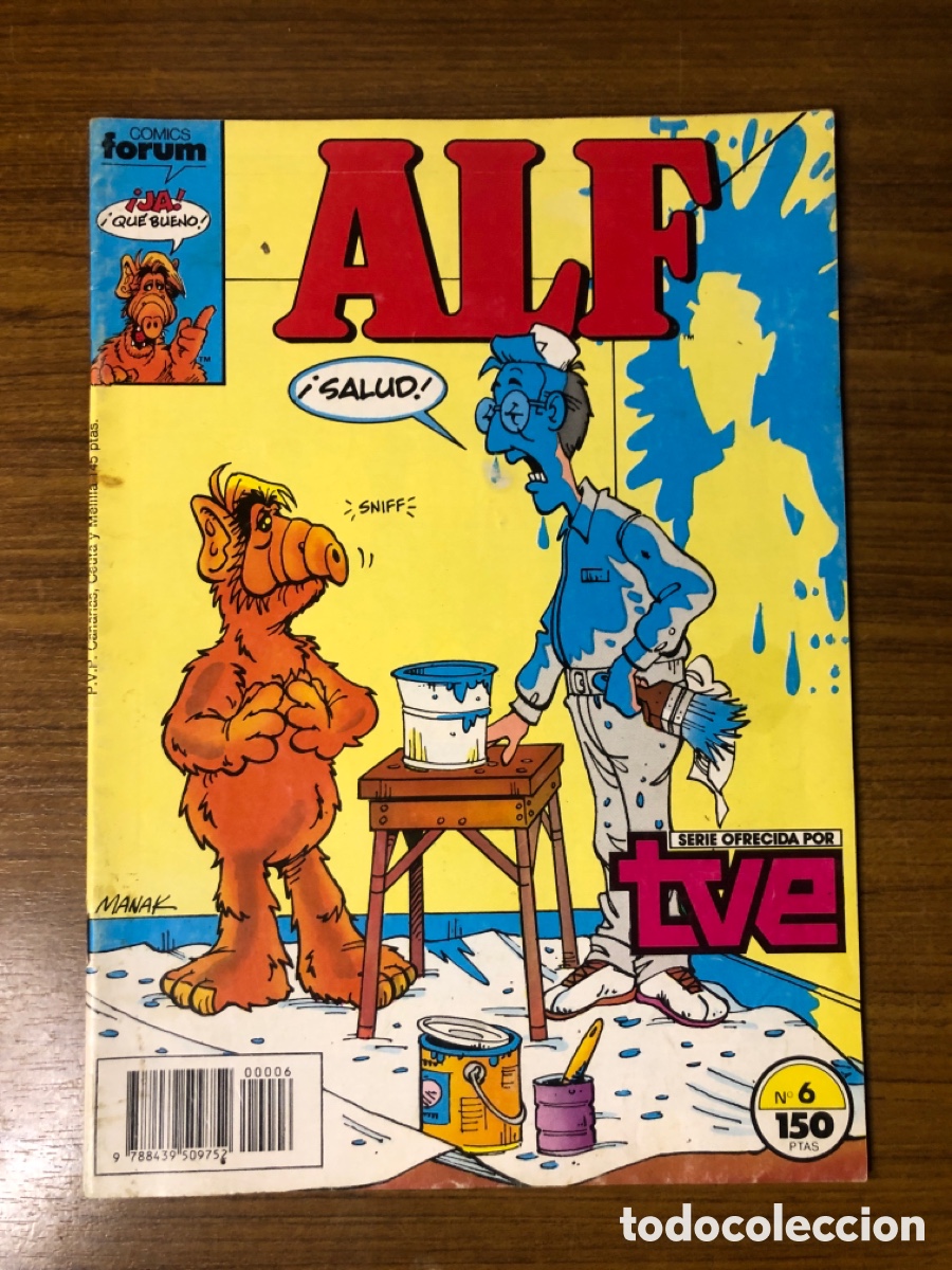 C&oacute;mics: ALF,N&Uacute;MERO 6,(EDITORIAL FORUM) - Foto 1