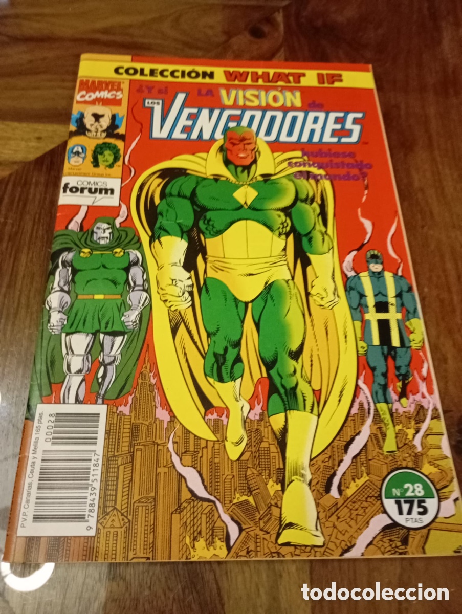 C&oacute;mics: Comic La visi&oacute;n de los vengadores (coleccion What if) - Foto 1