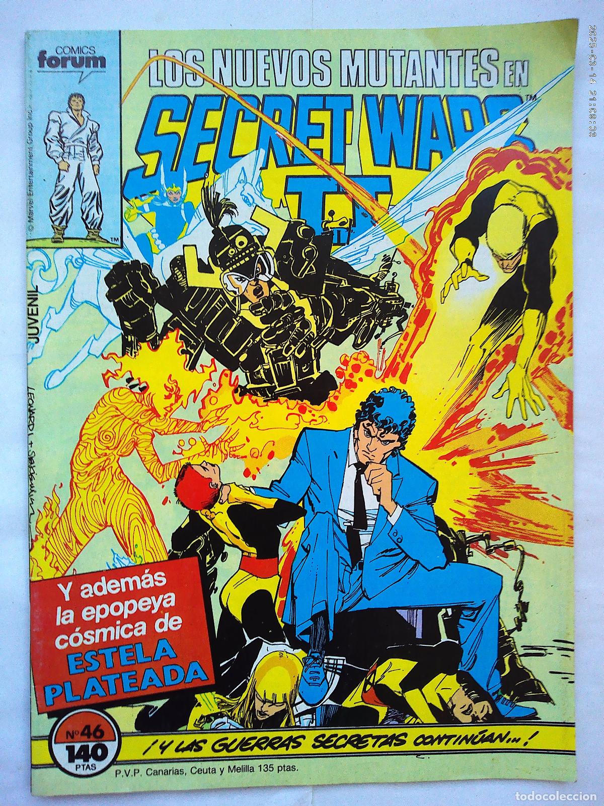 C&oacute;mics: MARVEL : LOS NUEVOS MUTANTES EN SECRET WARDS II . N&ordm; 46 . DE FORUM COMICS - Foto 1