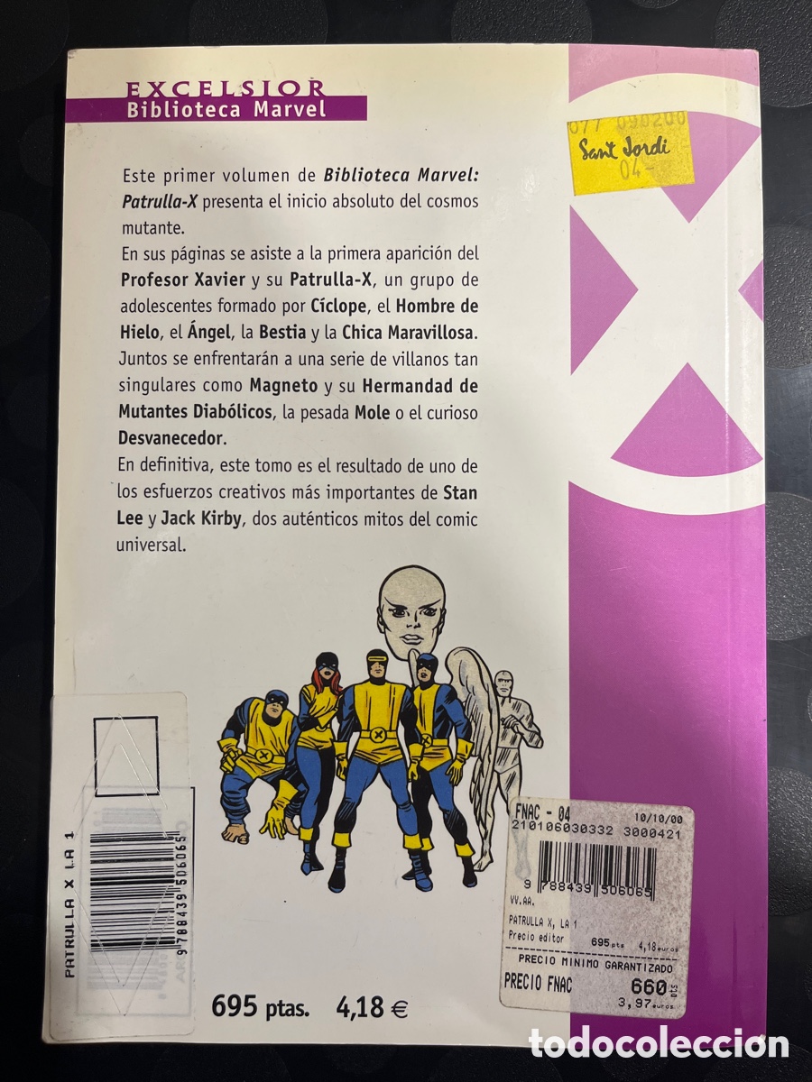C&oacute;mics: PATRULLA X N.1 BIBLIOTECA MARVEL EXCELSIOR ( 2000/2001 ) - Foto 2