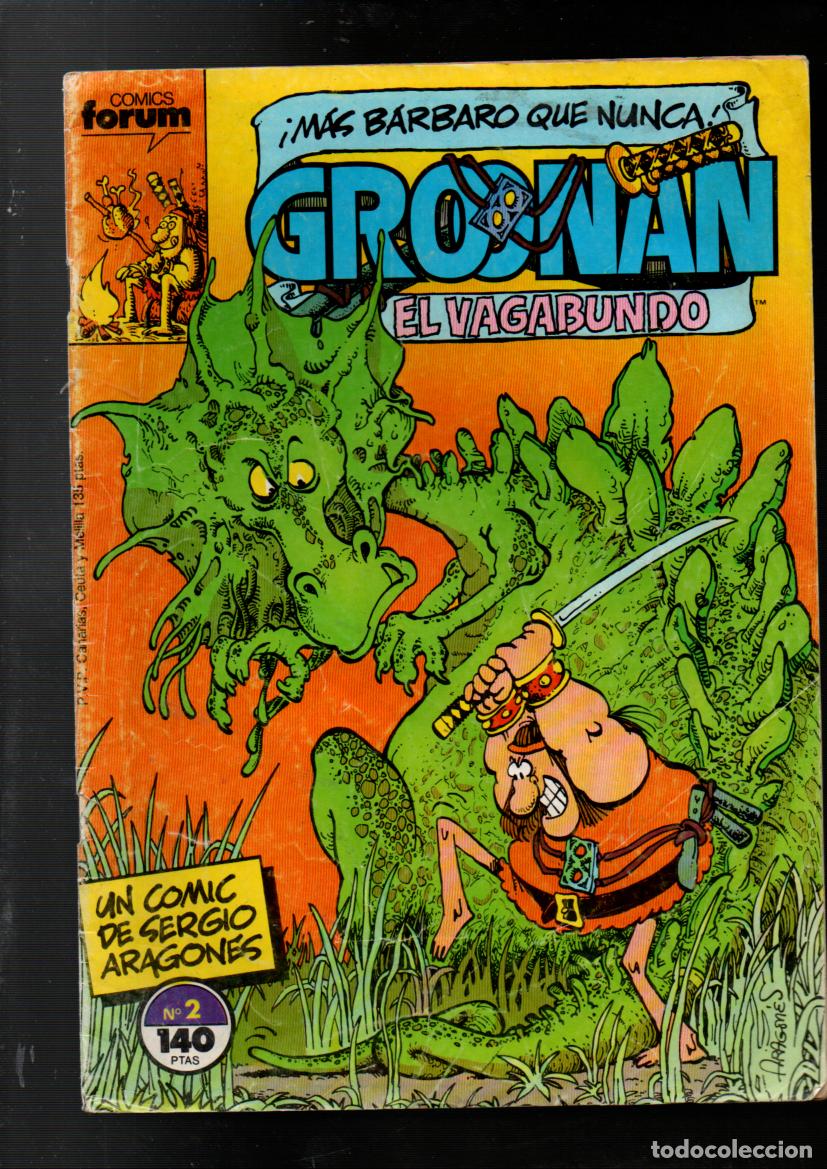 C&oacute;mics: GROONAN EL VAGABUNDO, N&ordm; 2. COMICS FORUM, PLANETA 1987 - Foto 1