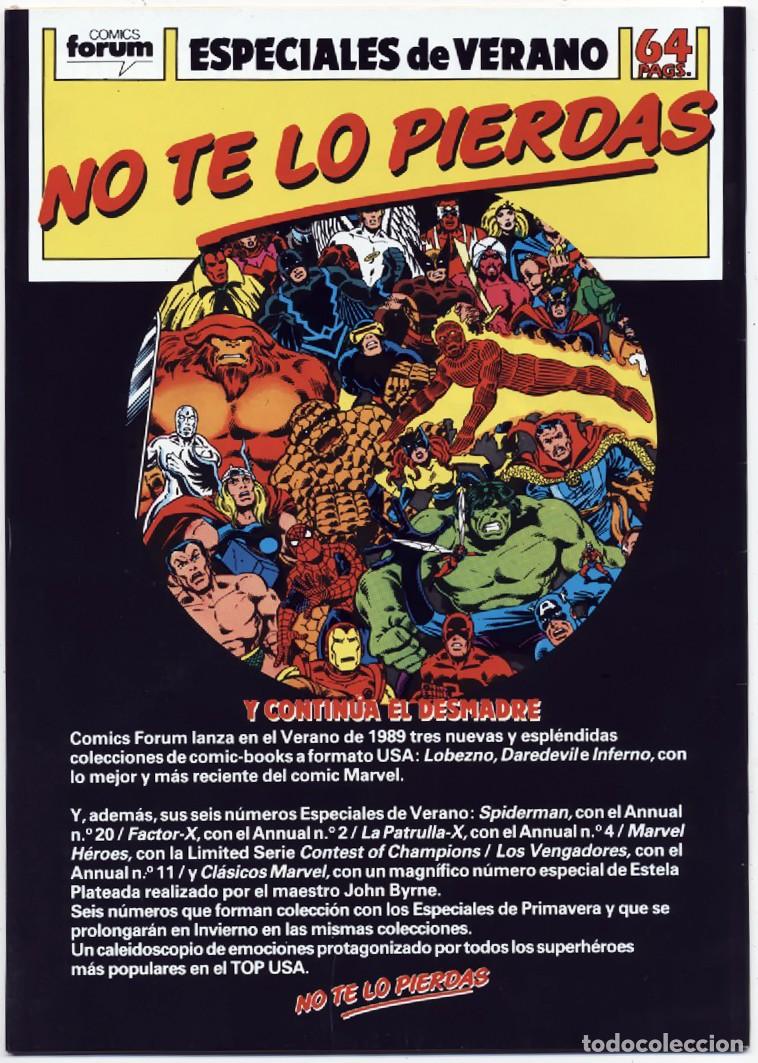C&oacute;mics: GRAPA COMIC V.1 CONAN REY N&ordm; 60 EDICIONES FORUM MARVEL 1989 EXCELENTE - Foto 2