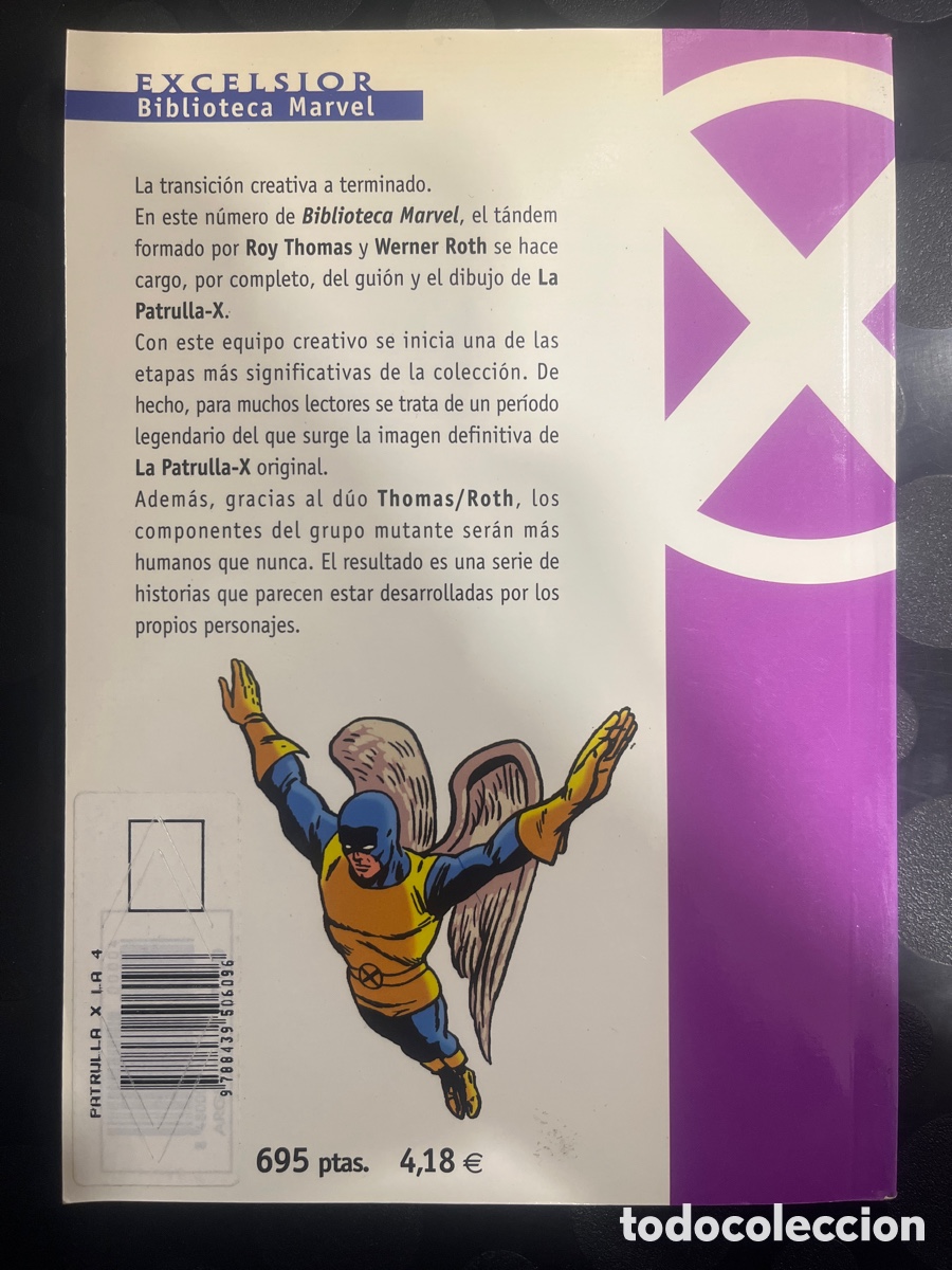 C&oacute;mics: PATRULLA X N.4 BIBLIOTECA MARVEL EXCELSIOR ( 2000/2001 ) - Foto 2