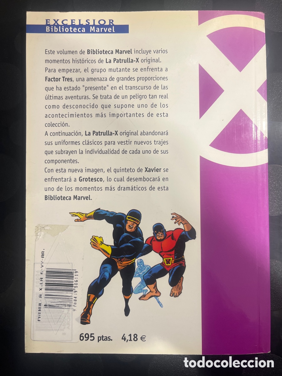 C&oacute;mics: PATRULLA X N.6 BIBLIOTECA MARVEL EXCELSIOR ( 2000/2001 ) - Foto 2