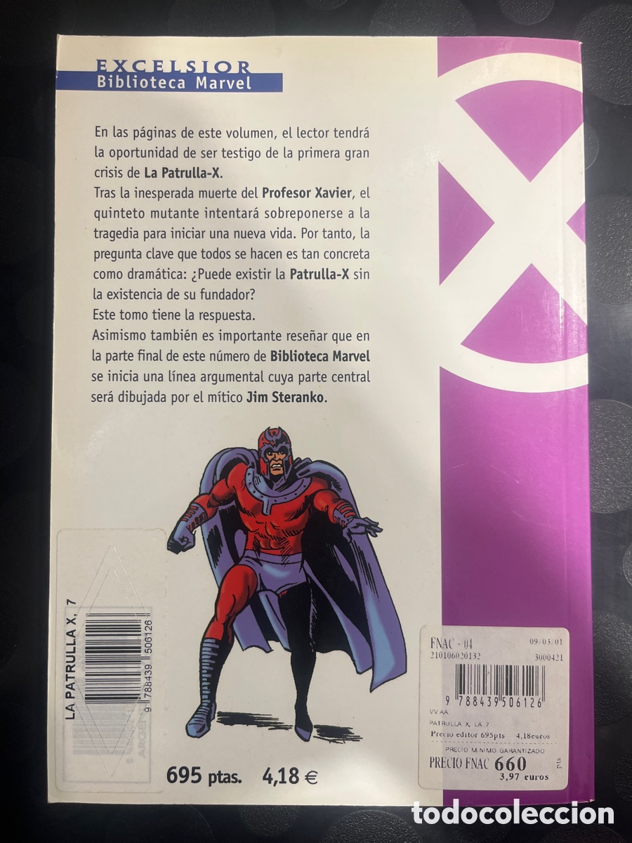 C&oacute;mics: PATRULLA X N.7 BIBLIOTECA MARVEL EXCELSIOR ( 2000/2001 ) - Foto 2