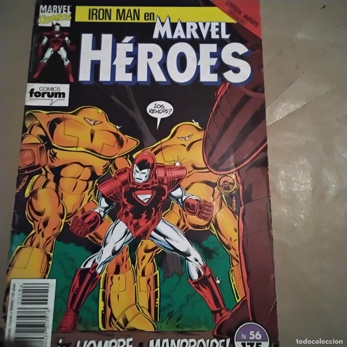 C&oacute;mics: MARVEL HEROES IRON MAN NUMERO 56 FORUM - Foto 1