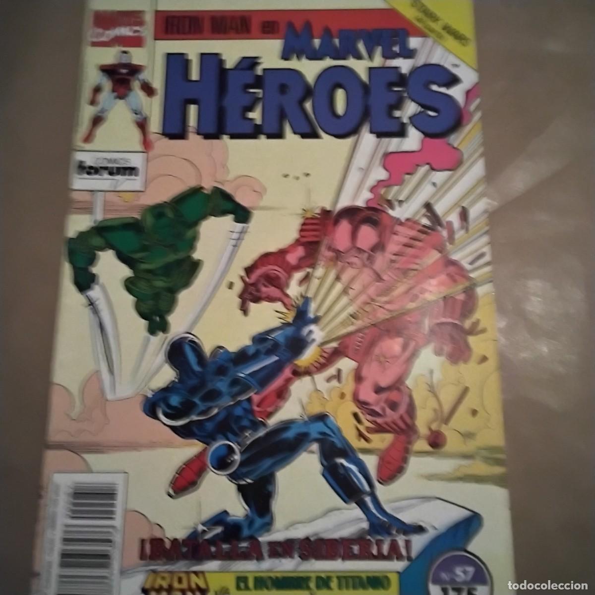 C&oacute;mics: MARVEL HEROES IRON MAN NUMERO 57 FORUM - Foto 1