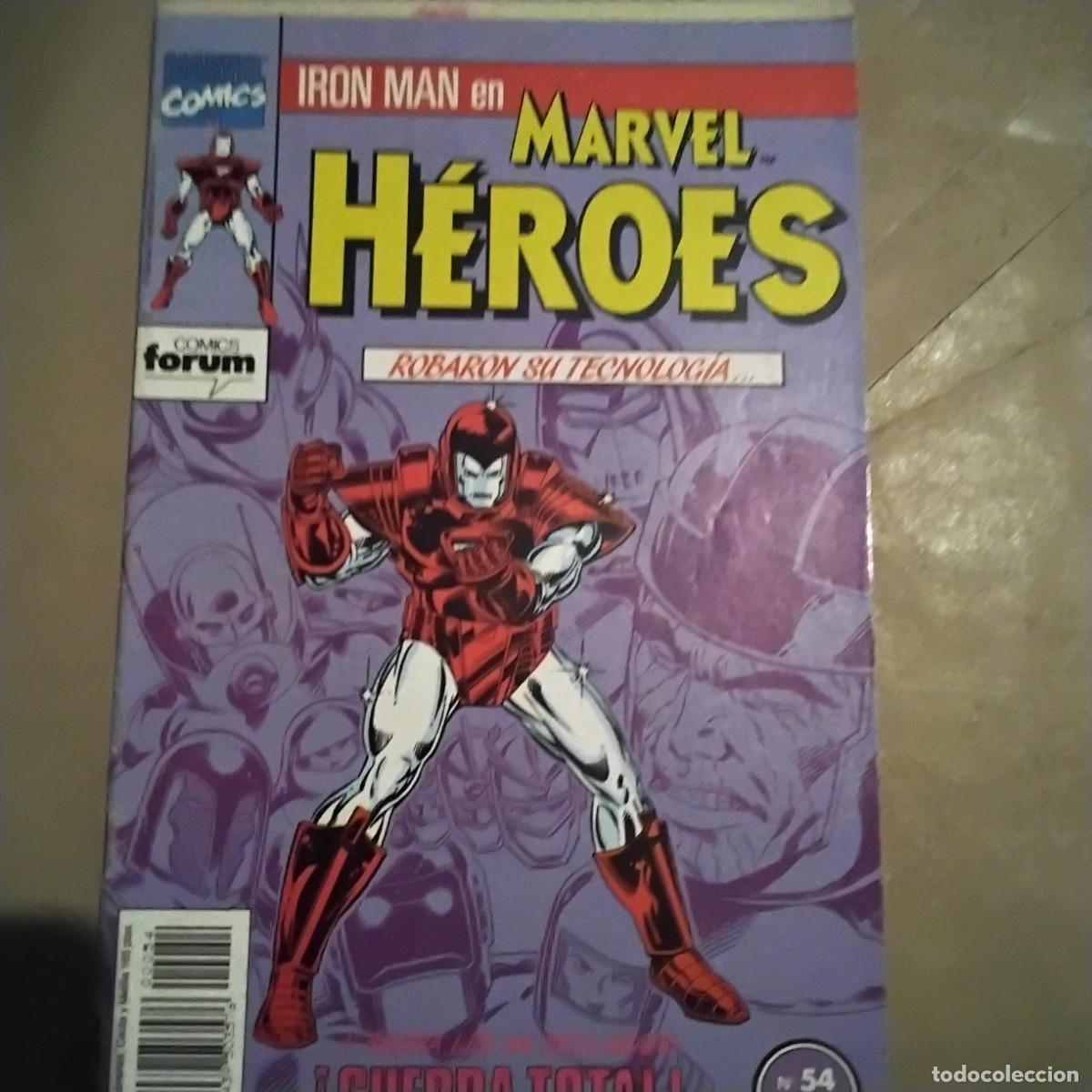 C&oacute;mics: MARVEL HEROES IRON MAN NUMERO 54 FORUM - Foto 1