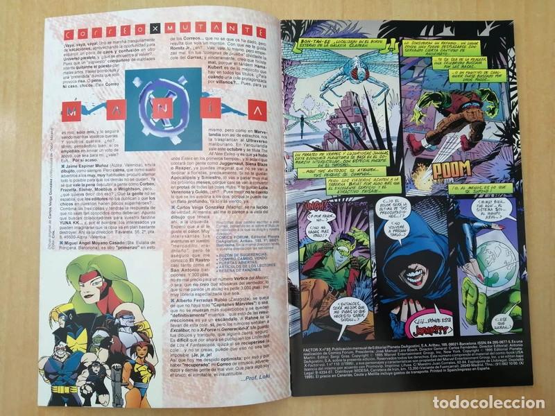 C&oacute;mics: Marvel Comics FACTOR-X, 93, 94, Forum, 1995 - Foto 7