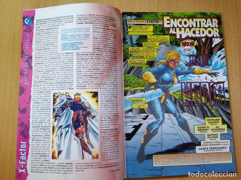 C&oacute;mics: Marvel Comics X-FACTOR, 2, 4, 5, 6, 9, volumen 2, Forum, 1996 - Foto 11
