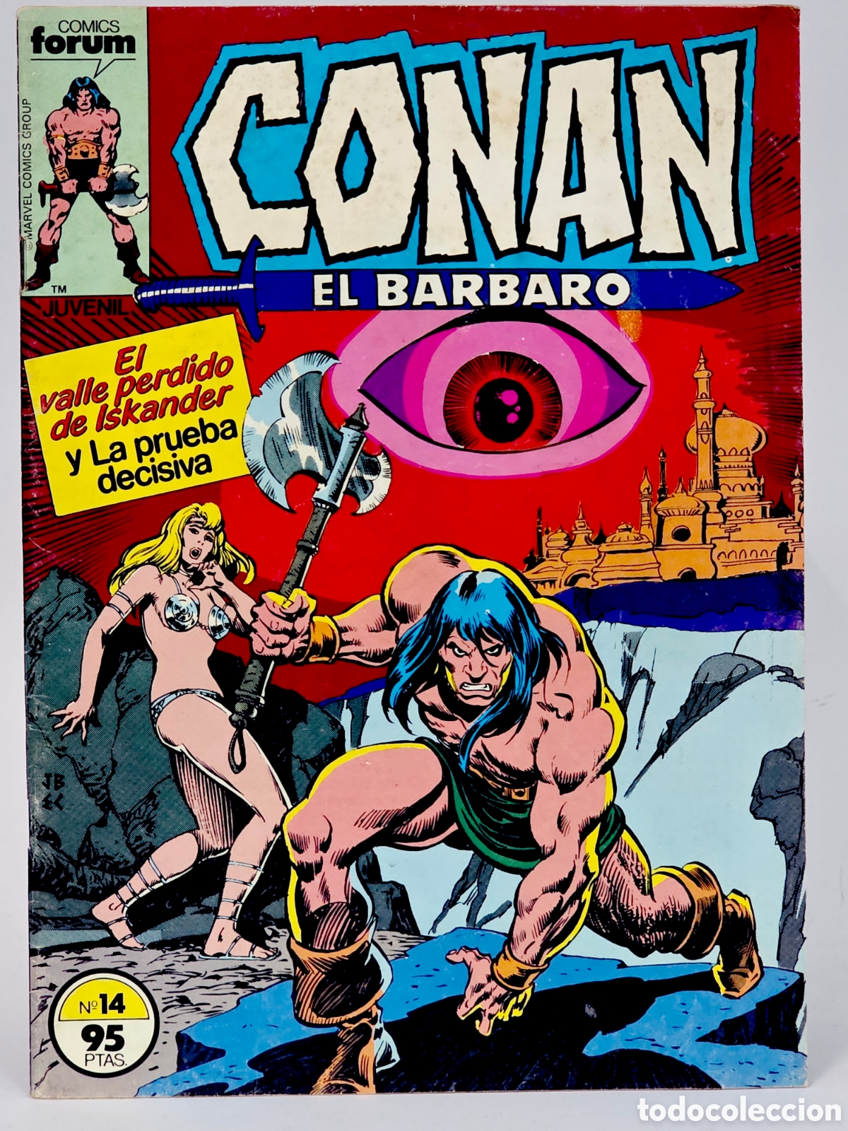C&oacute;mics: C&Oacute;MIC CONAN 14 VOL. 1 EDICIONES FORUM MARVEL VOLUMEN EN BUEN ESTADO - Foto 1