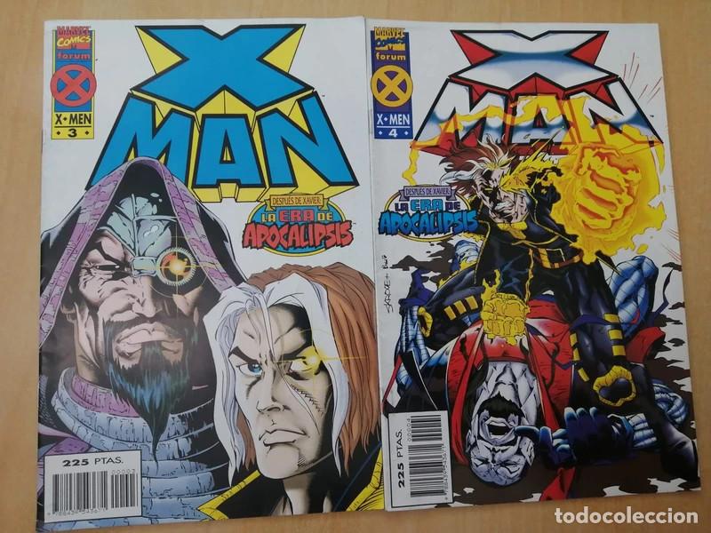 C&oacute;mics: Marvel Comics, X-Man 3 y 4, vol 1, 1996, Forum, Era de Apocalipsis - Foto 1