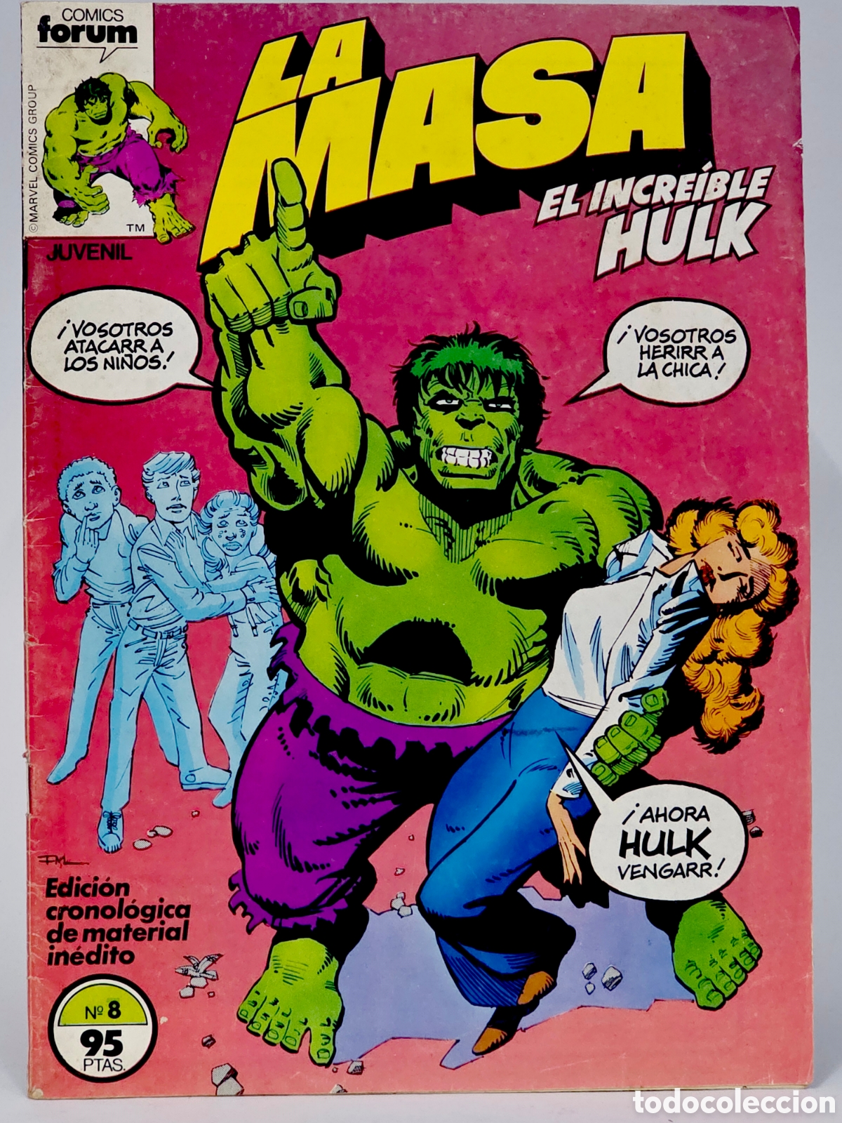 C&oacute;mics: C&Oacute;MIC LA MASA 8 VOL. 1 EDICIONES FORUM MARVEL VOLUMEN BUEN ESTADO - Foto 1