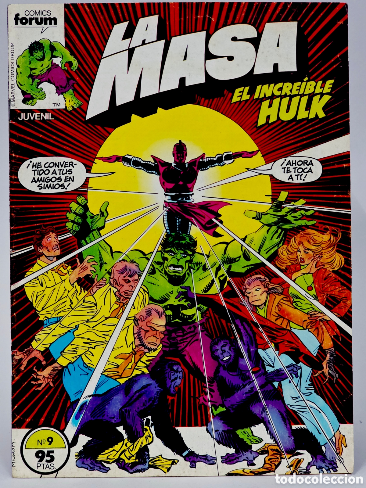 C&oacute;mics: C&Oacute;MIC LA MASA 9 EDICIONES FORUM MARVEL BUEN ESTADO - Foto 1