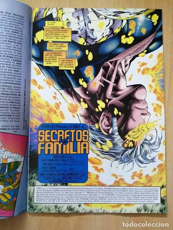 C&oacute;mics: Comics Marvel CABLE vol 2, 2, 3, 4, 6 Forum - Foto 5